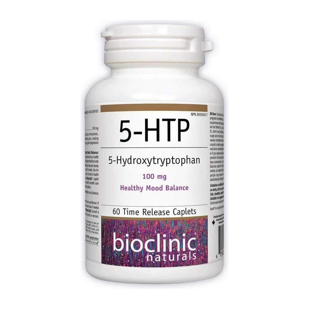 Bioclinic Naturals - 5-HTP (5-Hydroxytryptophan) 60 Time Release Caplets