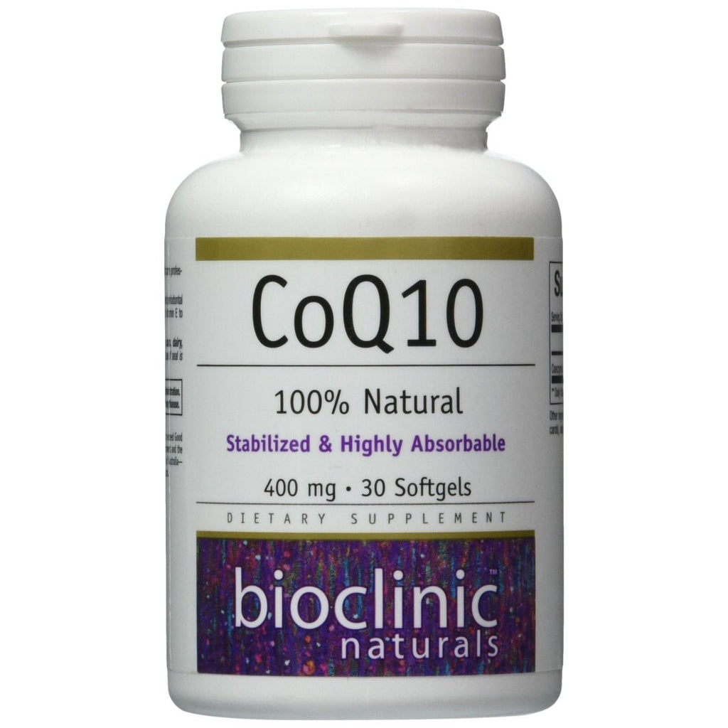 Bioclinic Naturals CoQ10 - 400mg - 30 Capsules