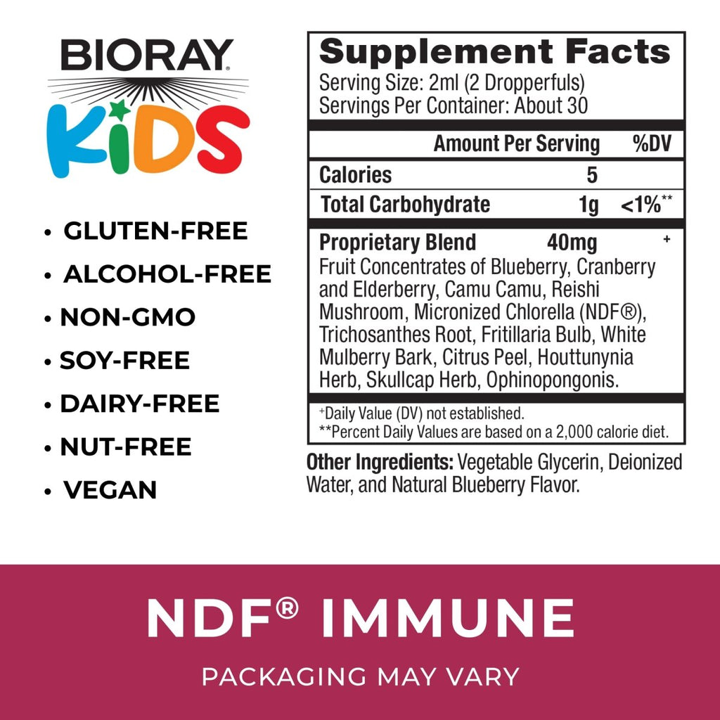 BioRay Kids NDF Immune 2oz
