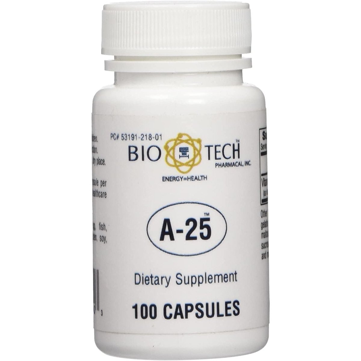 Biotech A-25 100 Capsules