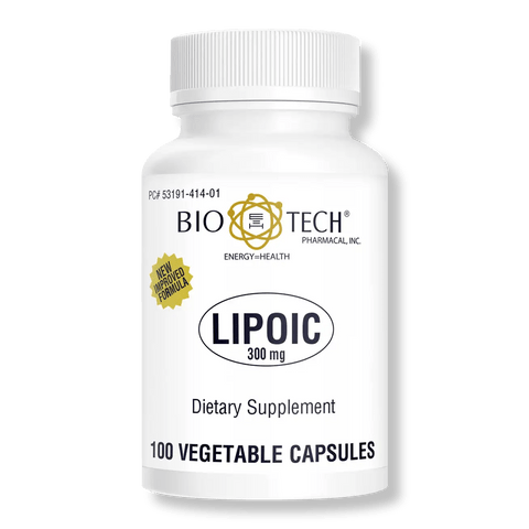 Biotech Lipoic 300mg 100 Vcaps