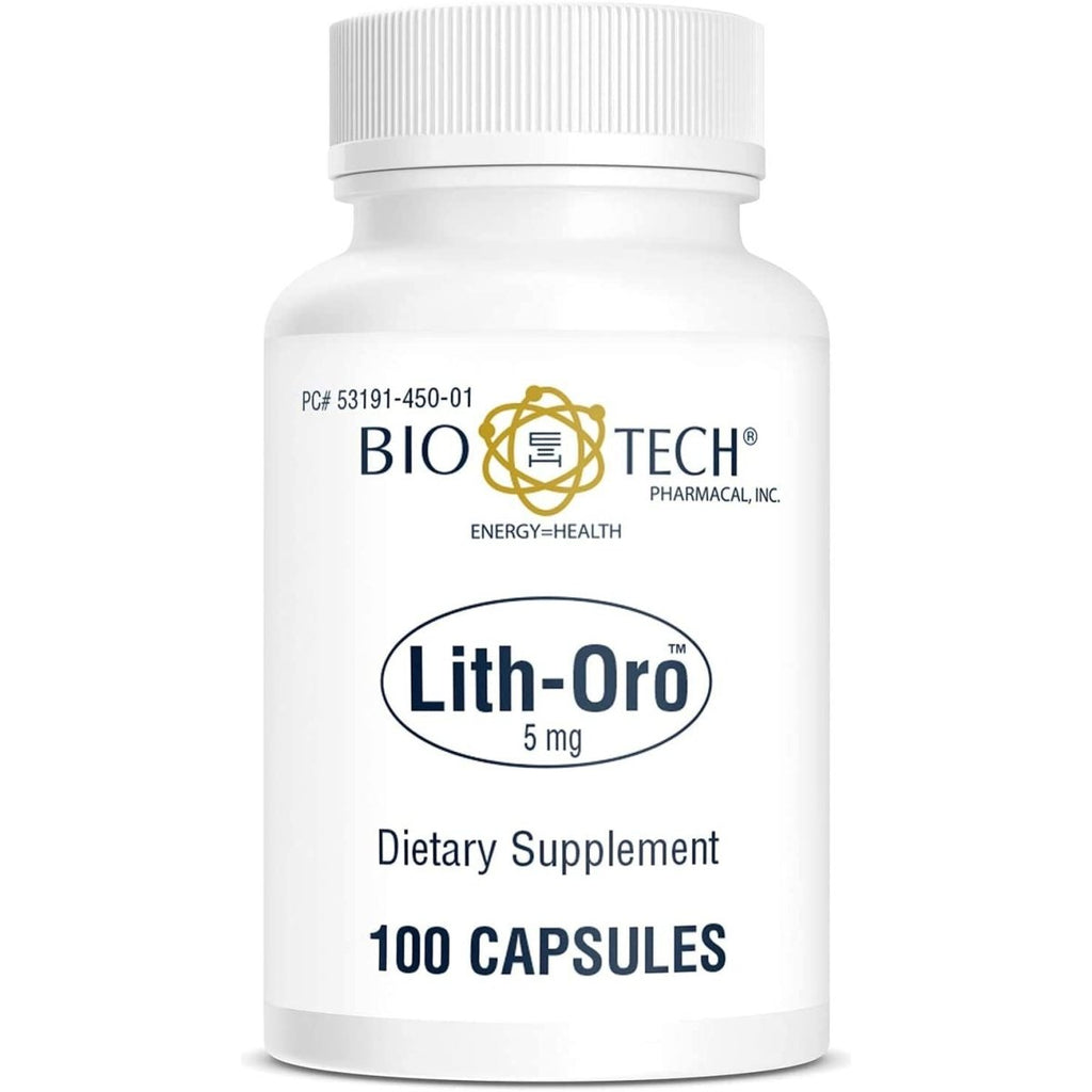 BioTech Lith-Oro 5mg 100 Capsules