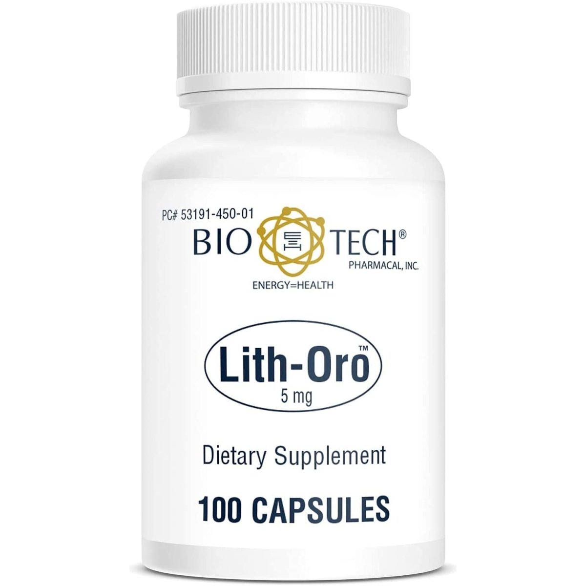 BioTech Lith-Oro 5mg 100 Capsules