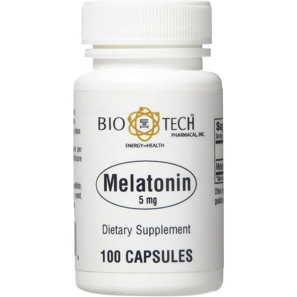 Biotech Melatonin 5 mg 100 Capsules