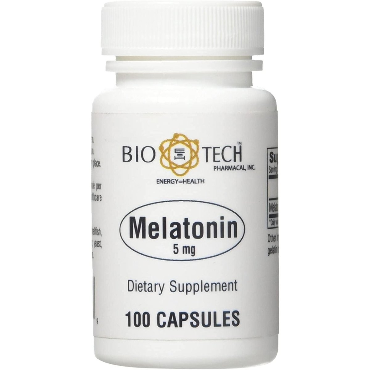 Biotech Melatonin 5 mg 100 Capsules