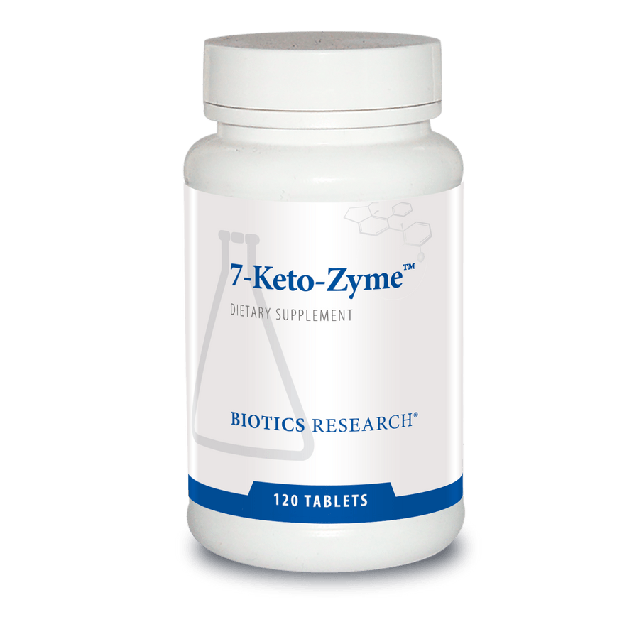 Biotics Research 7-Keto-Zyme 120 Tablets