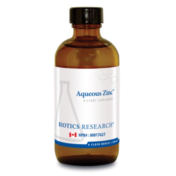 Biotics Research Aqueous Zinc 4oz