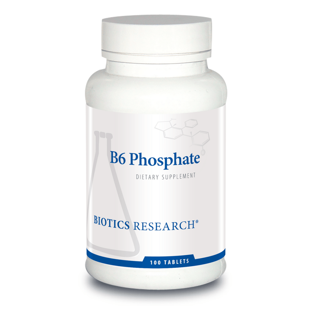 Biotics Research B6 Phosphate 100 Tablets