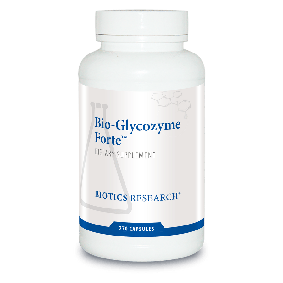 Biotics Research Bio-Glycozyme Forte 270 Capsules