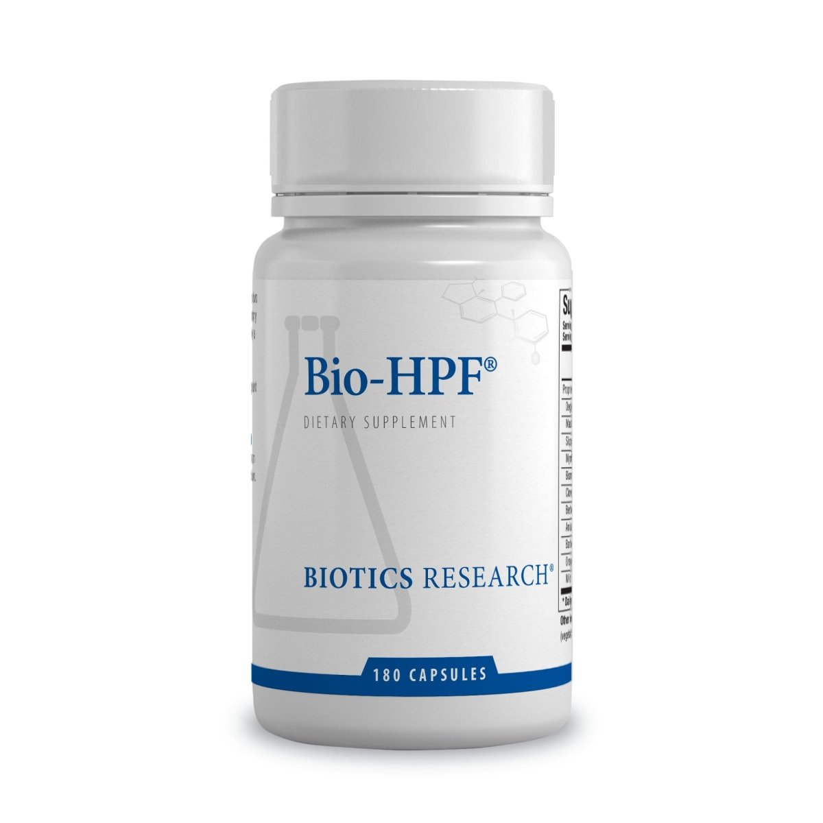 Biotics Research Bio-HPF 180 Capsules