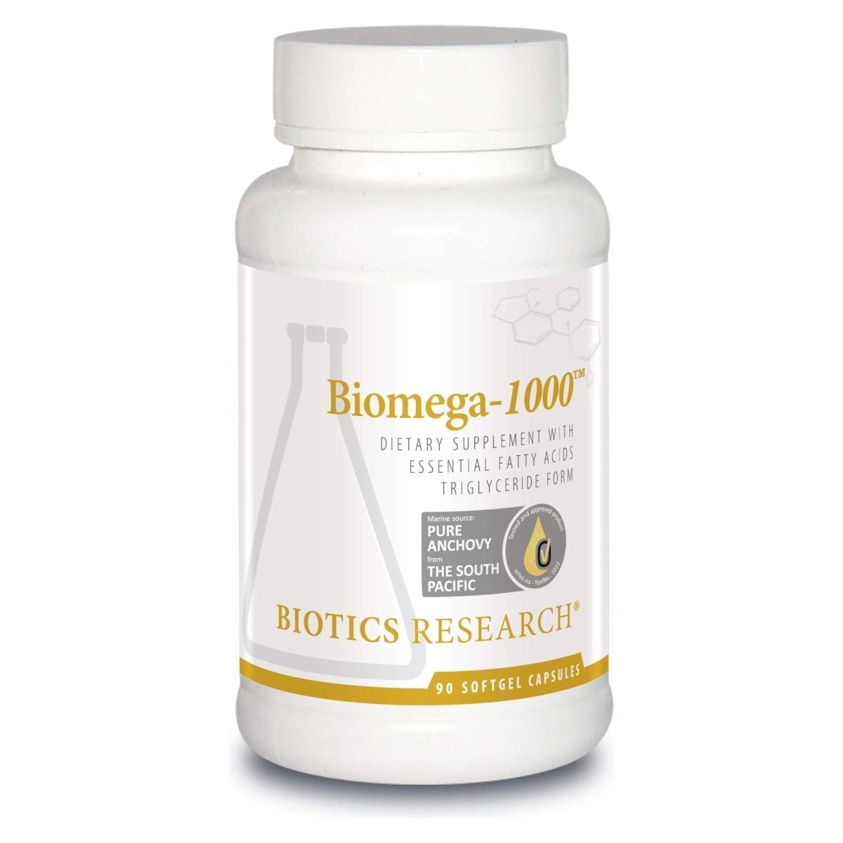 Biotics Research Biomega-1000 90 Capsules
