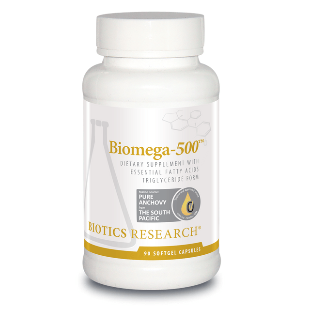 Biotics Research Biomega-500 90 Softgel Capsules