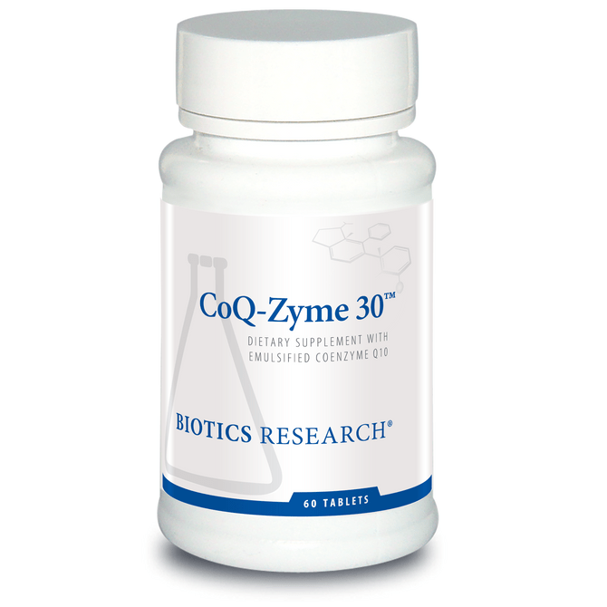 Biotics Research CoQ-Zyme 30 60 Tablets