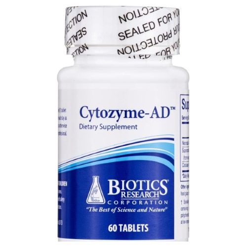Biotics Research Cytozyme-AD 60 Tablets