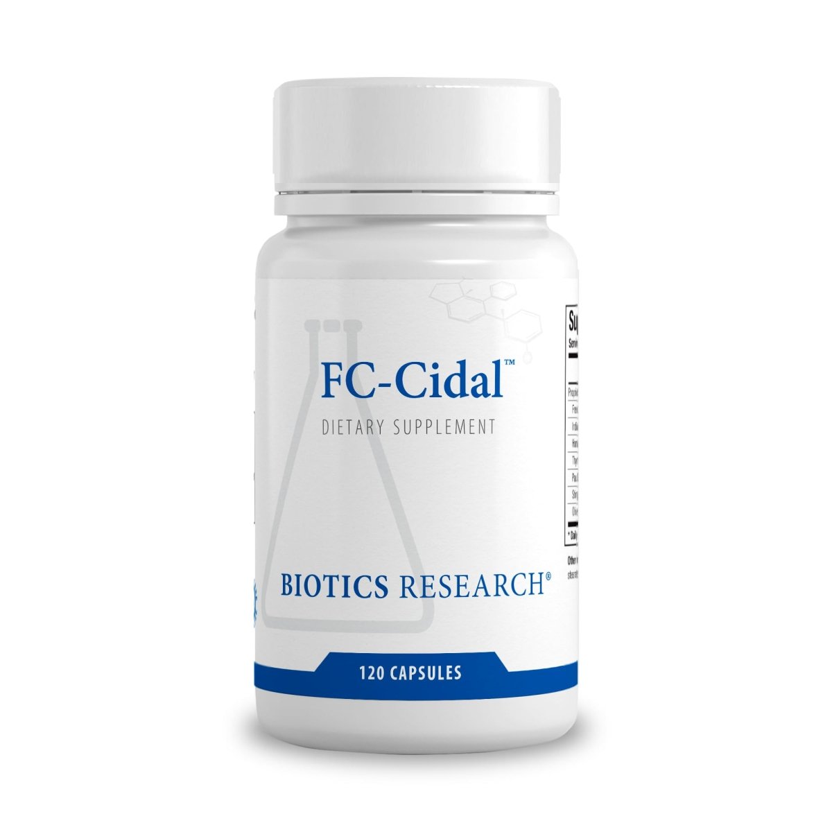 Biotics Research FC-Cidal 120 Capsules