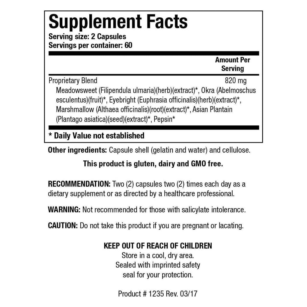 Biotics Research HCL-Ease 120 Capsules