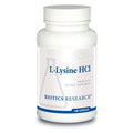 BIOTICS Research L Lysine HCI Amino Acid L lysine Supplement Promotes Energy, Boosts Immunity, Stimulates Calcium Absorption 100 Capsules