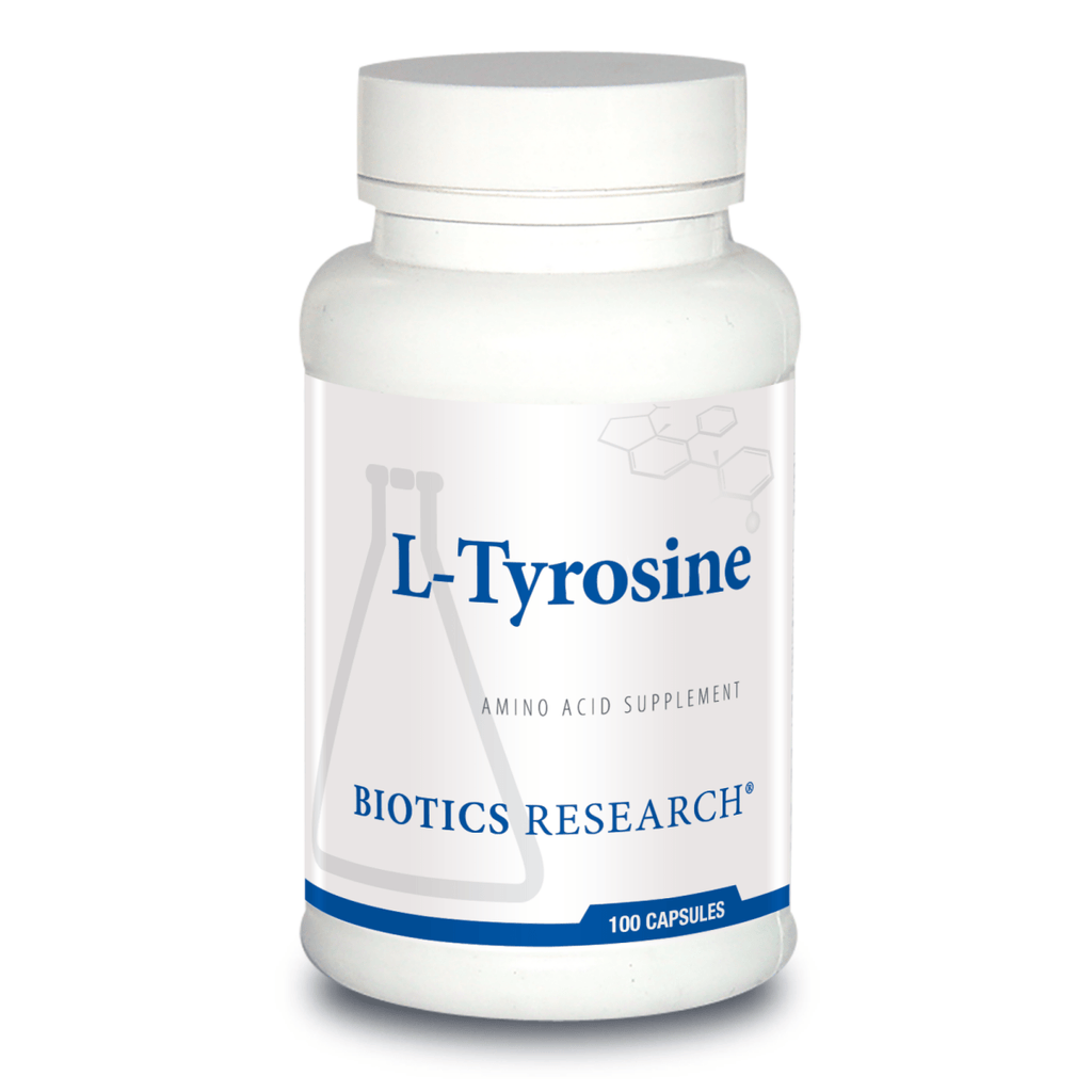 Biotics Research L-Tyrosine 100 Capsules