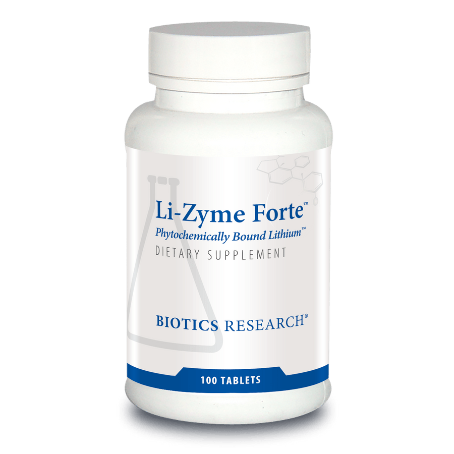 Biotics Research Li-Zyme Forte 100 Tablets