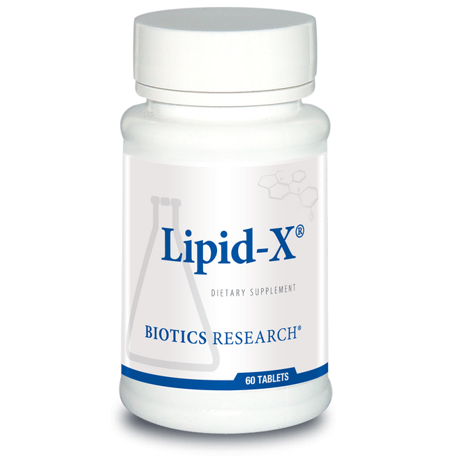 Biotics Research Lipid-X 60 Tablets - Walmart Only