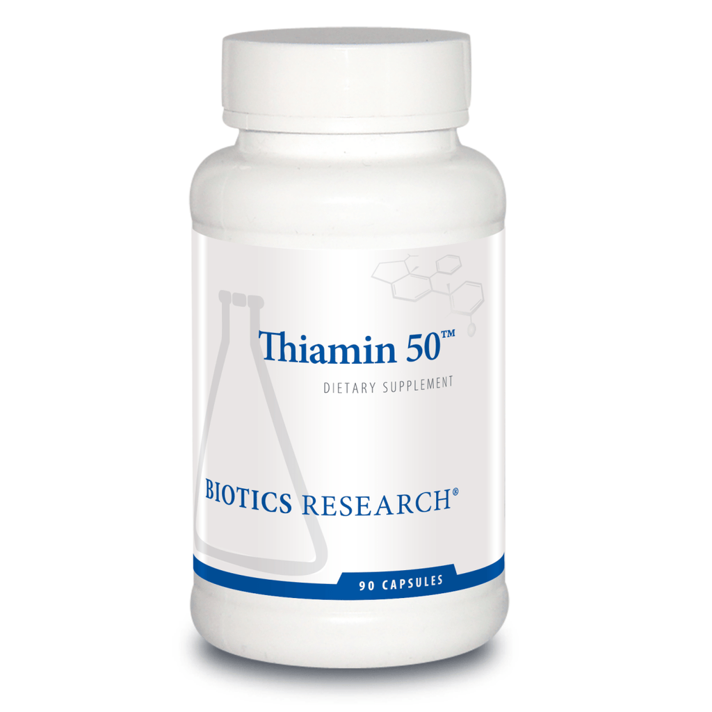 Biotics Research Thiamin 50 90 Capsules