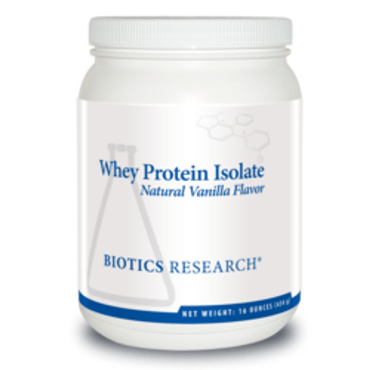 Biotics Research Whey Protein Isolate Vanilla 16oz