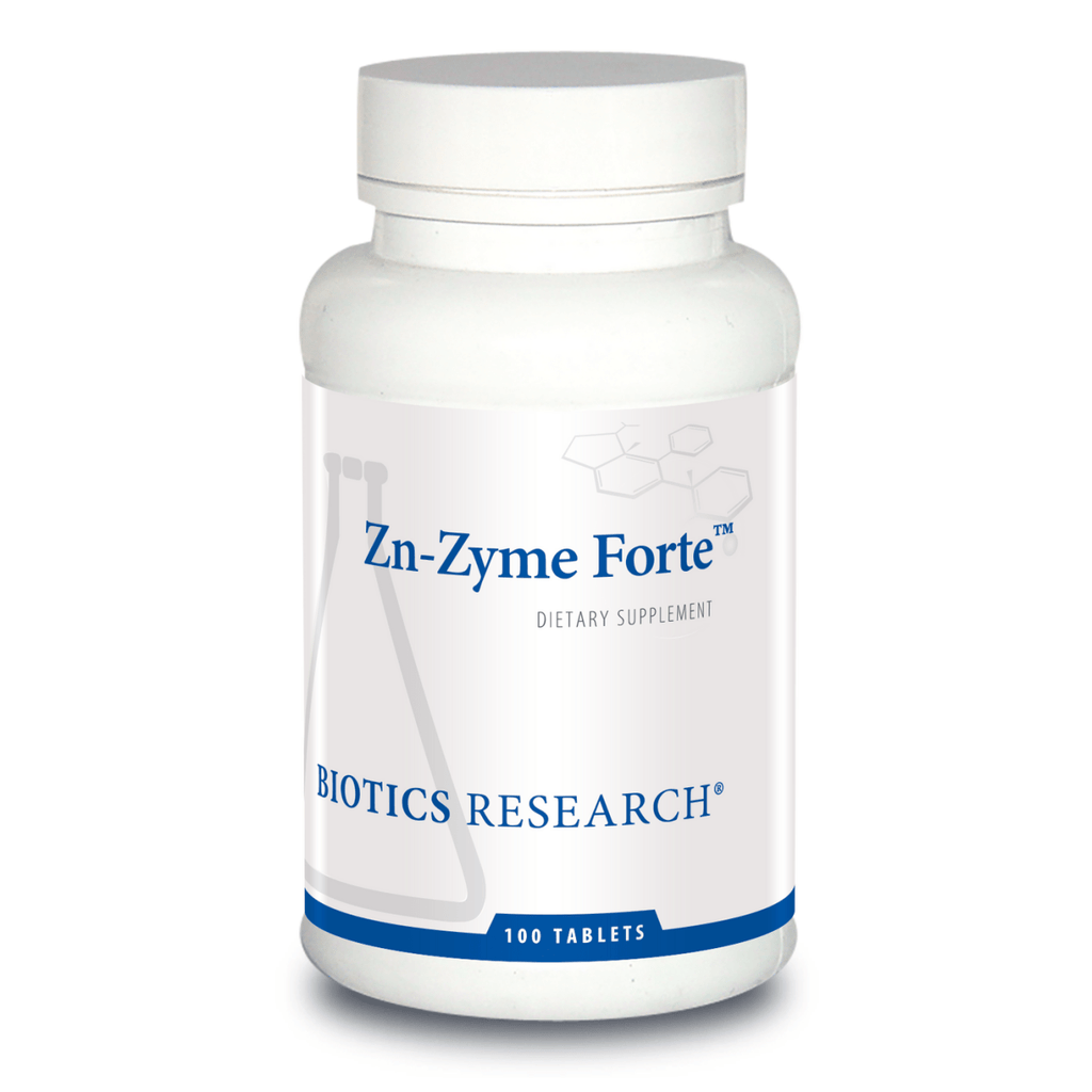 Biotics Research Zn-Zyme Forte 100 Tablets