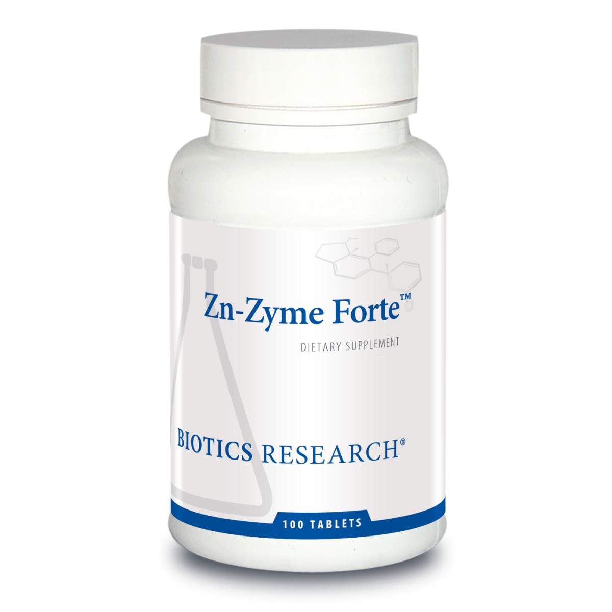 Biotics Research Zn-Zyme Forte 100 Tablets