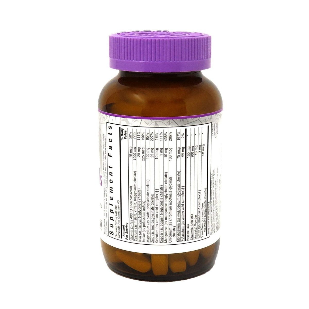 Bluebonnet Nutrition - Chelated Multiminerals - 120 Caplets