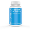 BodyBio - Sodium Butyrate Short Chain Fatty Acid - 60 Capsules
