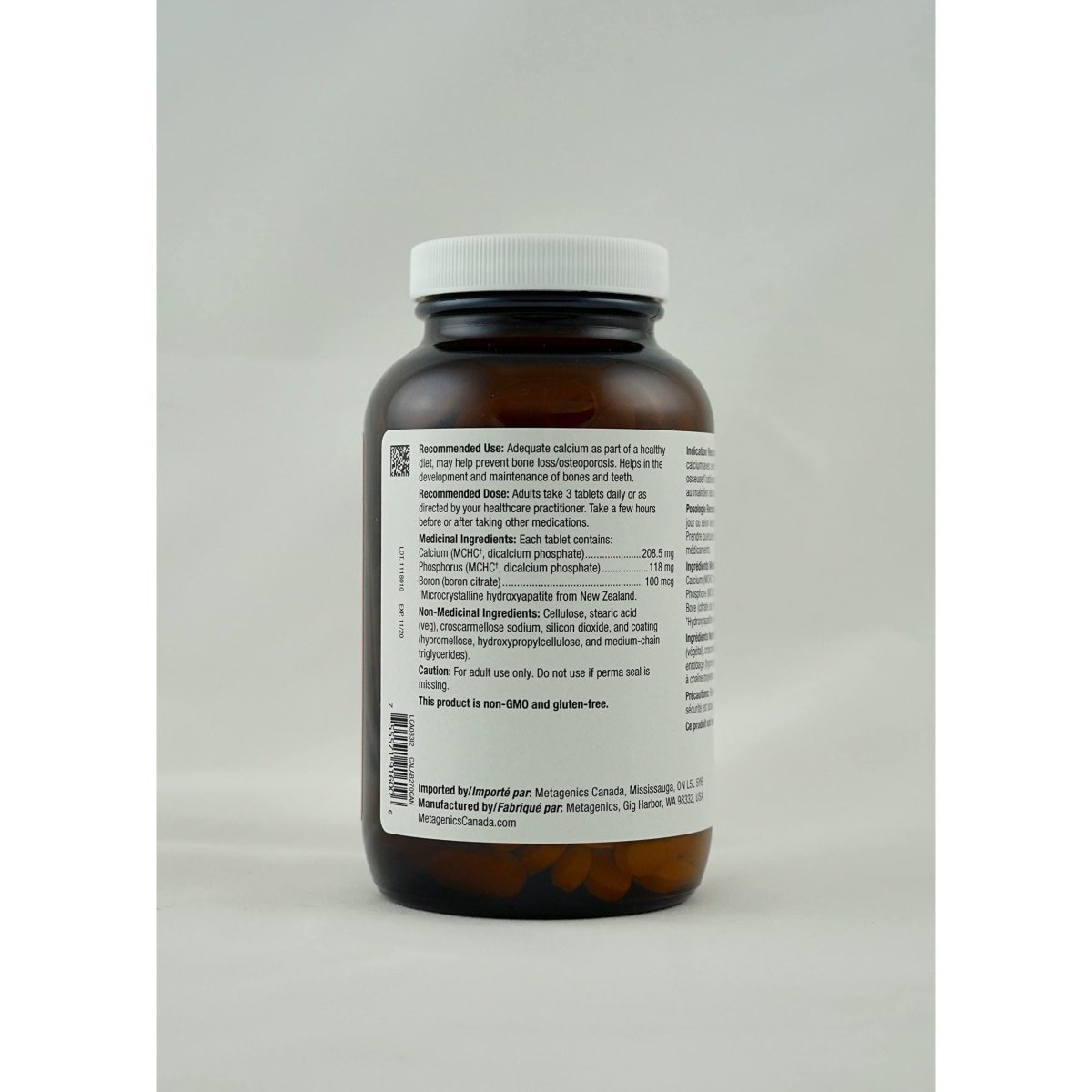 Cal Apatite With Boron - Essential Bone Health Supplement - 270 Tablets