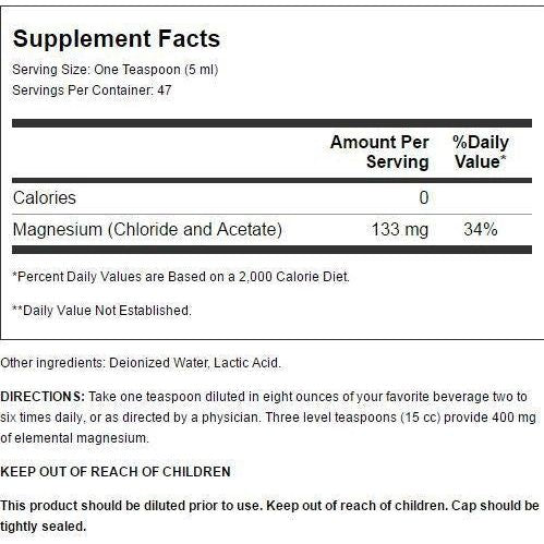 Cardiovascular Research / Ecological Research Magnesium Solution 8oz