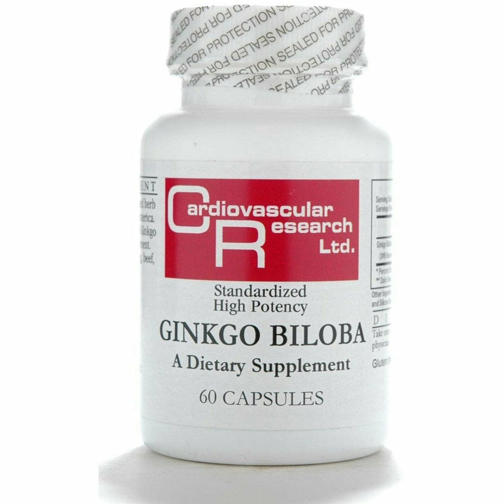 Cardiovascular Research Ginkgo Biloba 120mg 60 Capsules - B00014DY1C