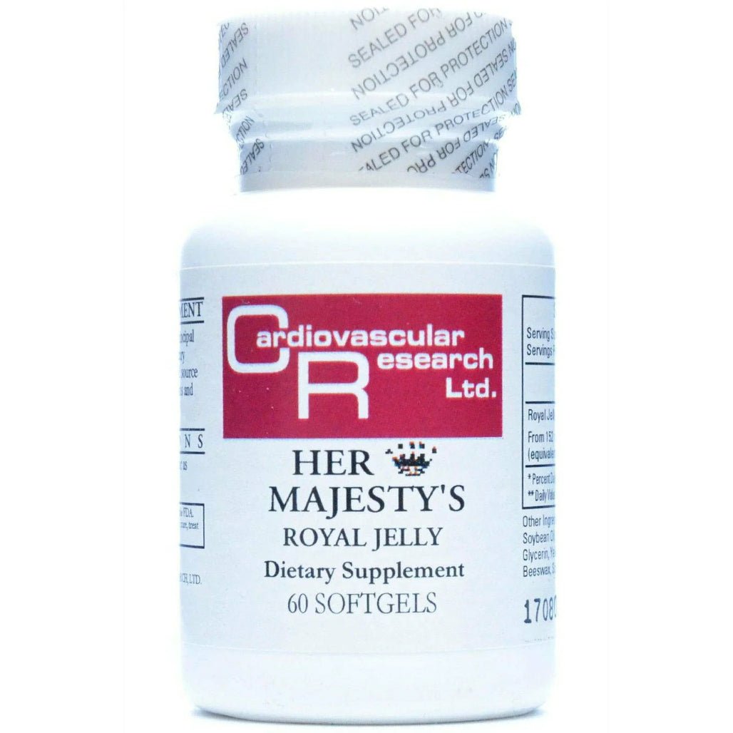 Cardiovascular Research Her Majesty's Royal Jelly 60 Softgels