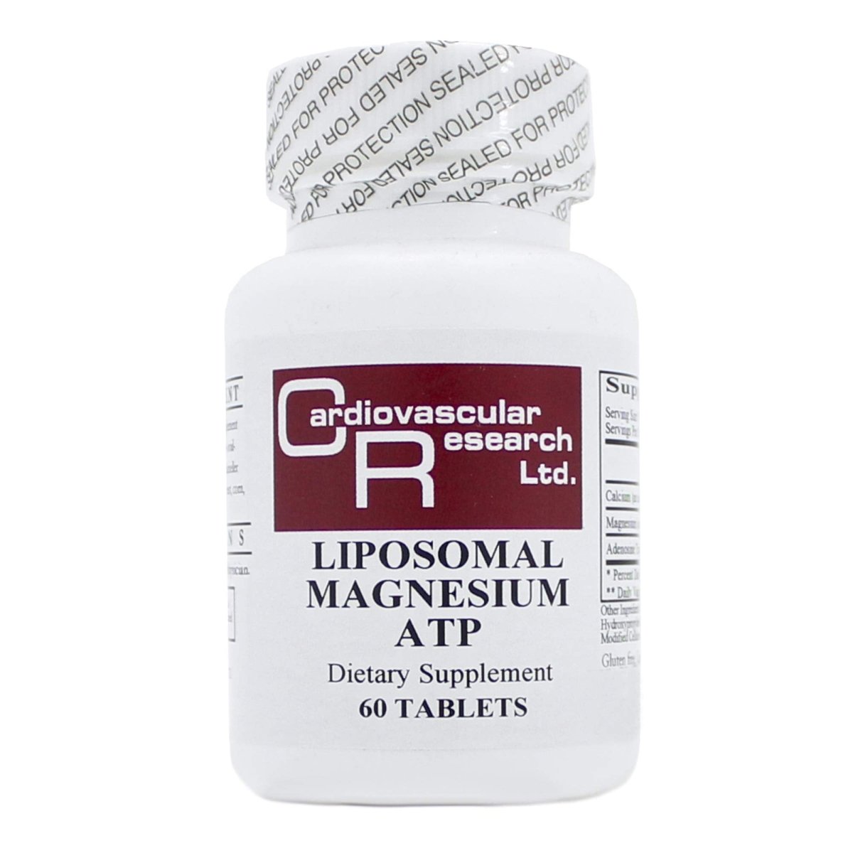 Cardiovascular Research Liposomal Magnesium ATP 60 Tablets 3 Pack