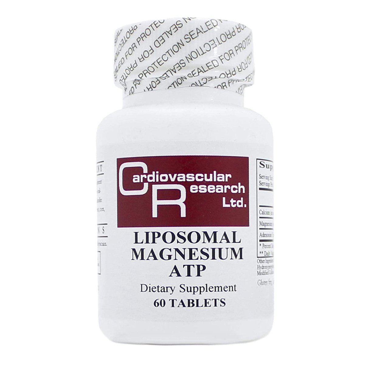 Cardiovascular Research Liposomal Magnesium ATP 60 Tablets 3 Pack