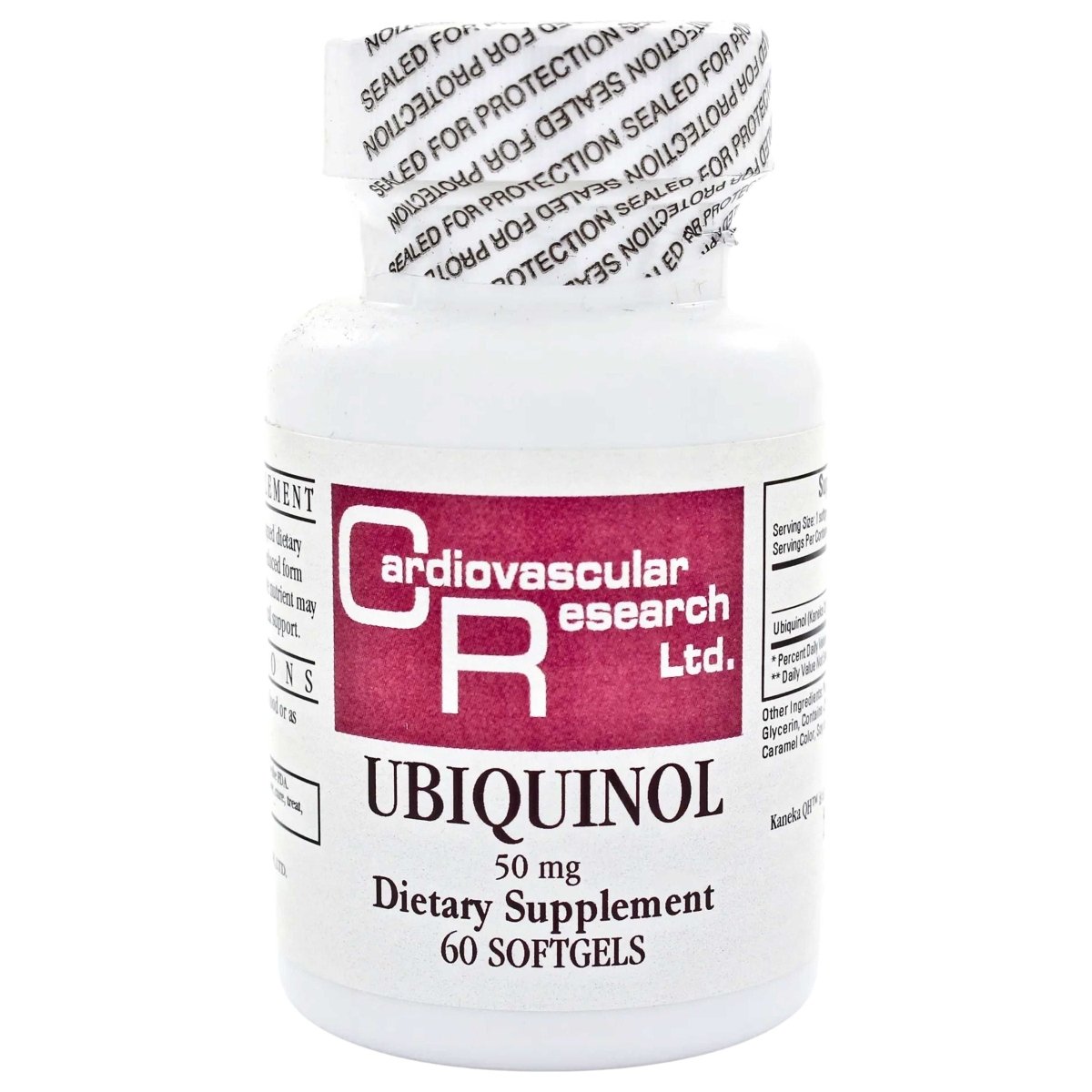Cardiovascular Research Ubiquinol 50mg 60 Softgels