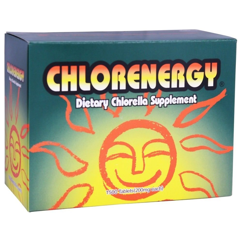 Chlorenergy - Dietary Chlorella - 1500 Tablets