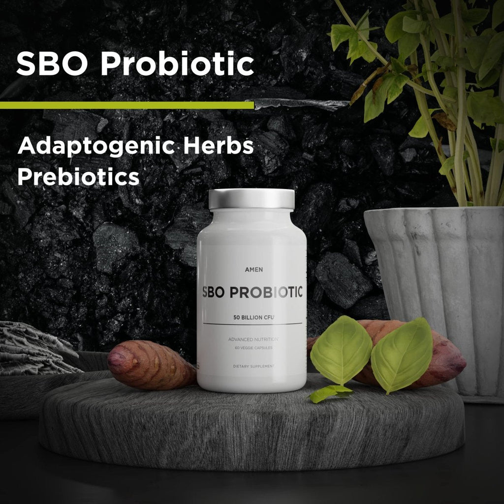 Codeage - Amen SBO Probiotic with Prebiotics - 60 Vegetable Capsule(s)