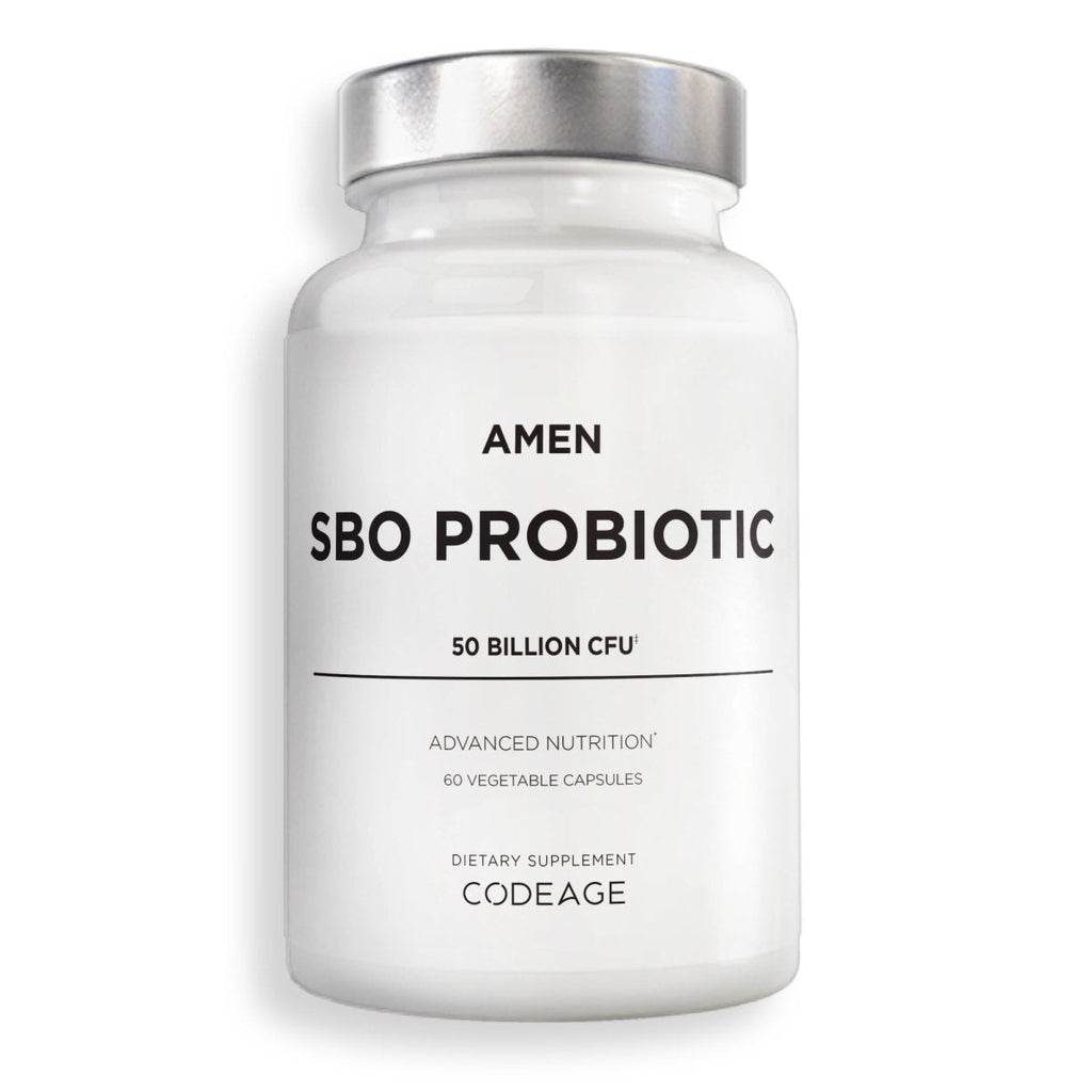Codeage - Amen SBO Probiotic with Prebiotics - 60 Vegetable Capsule(s)