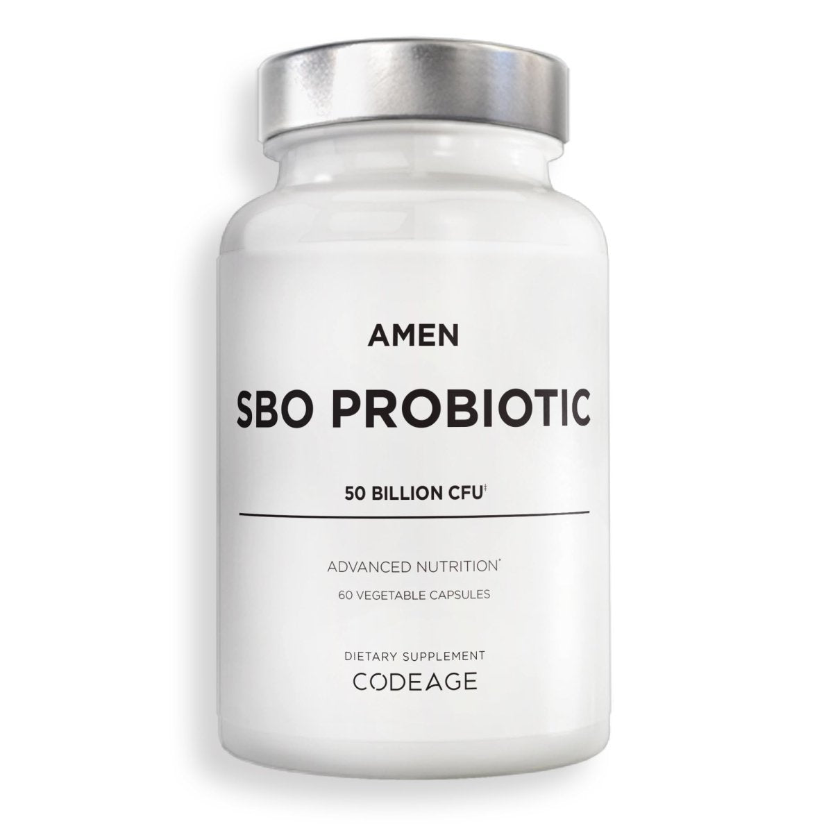 Codeage - Amen SBO Probiotic with Prebiotics - 60 Vegetable Capsule(s)