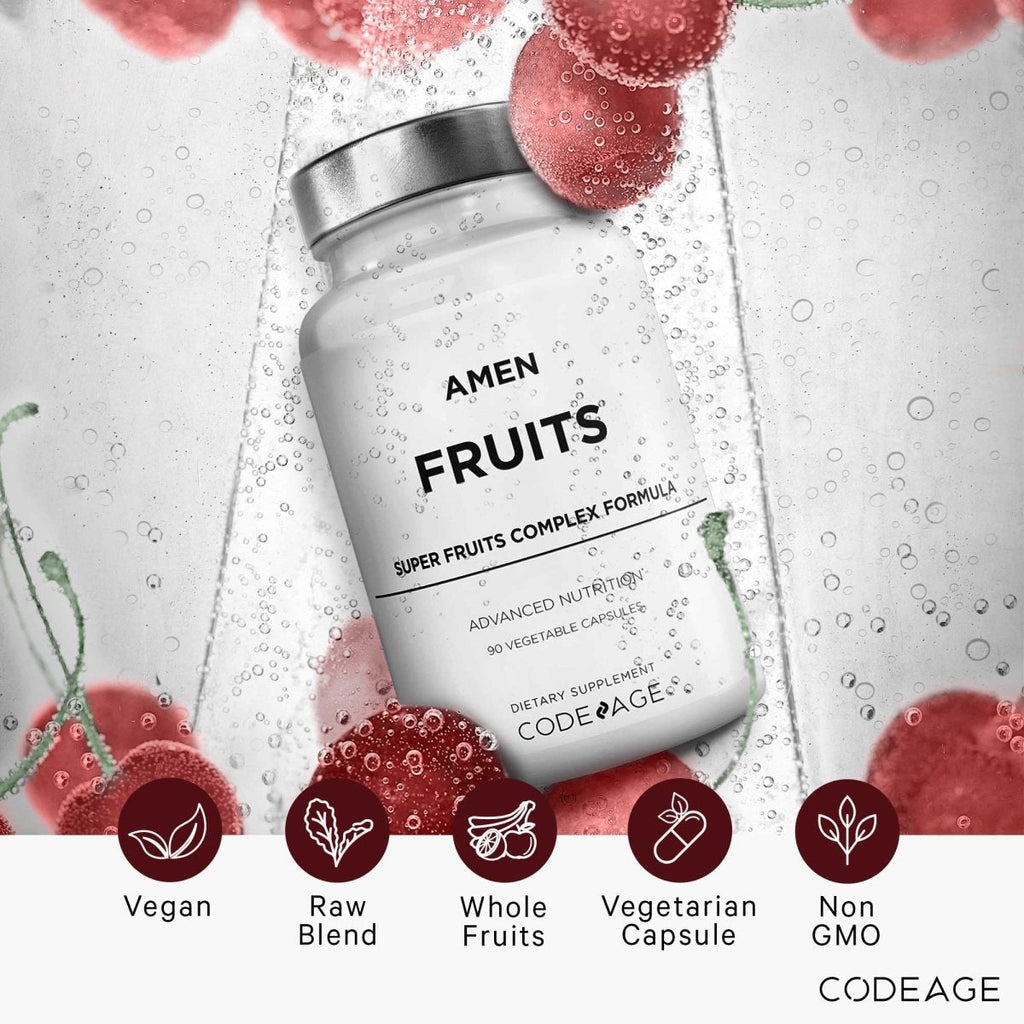 Codeage - Amen Super Fruits Complex Formula - 90 Vegetable Capsule(s)