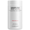 Codeage - Beef Liver Grass-Fed & Pasture Raised - 180 Capsules