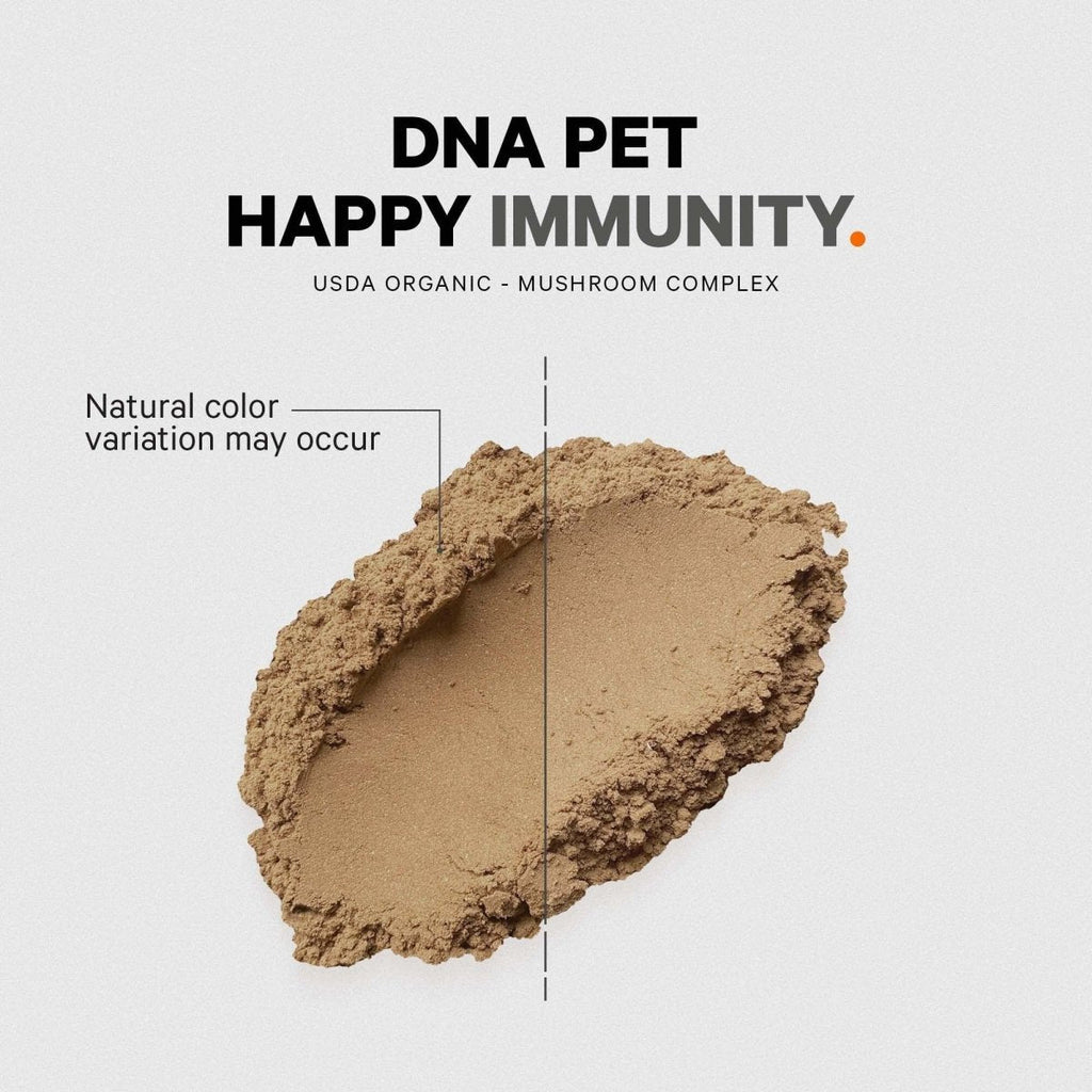 Codeage - DNA Pet Happy Immunity Organic Mushroom Mix - 3.5 oz.