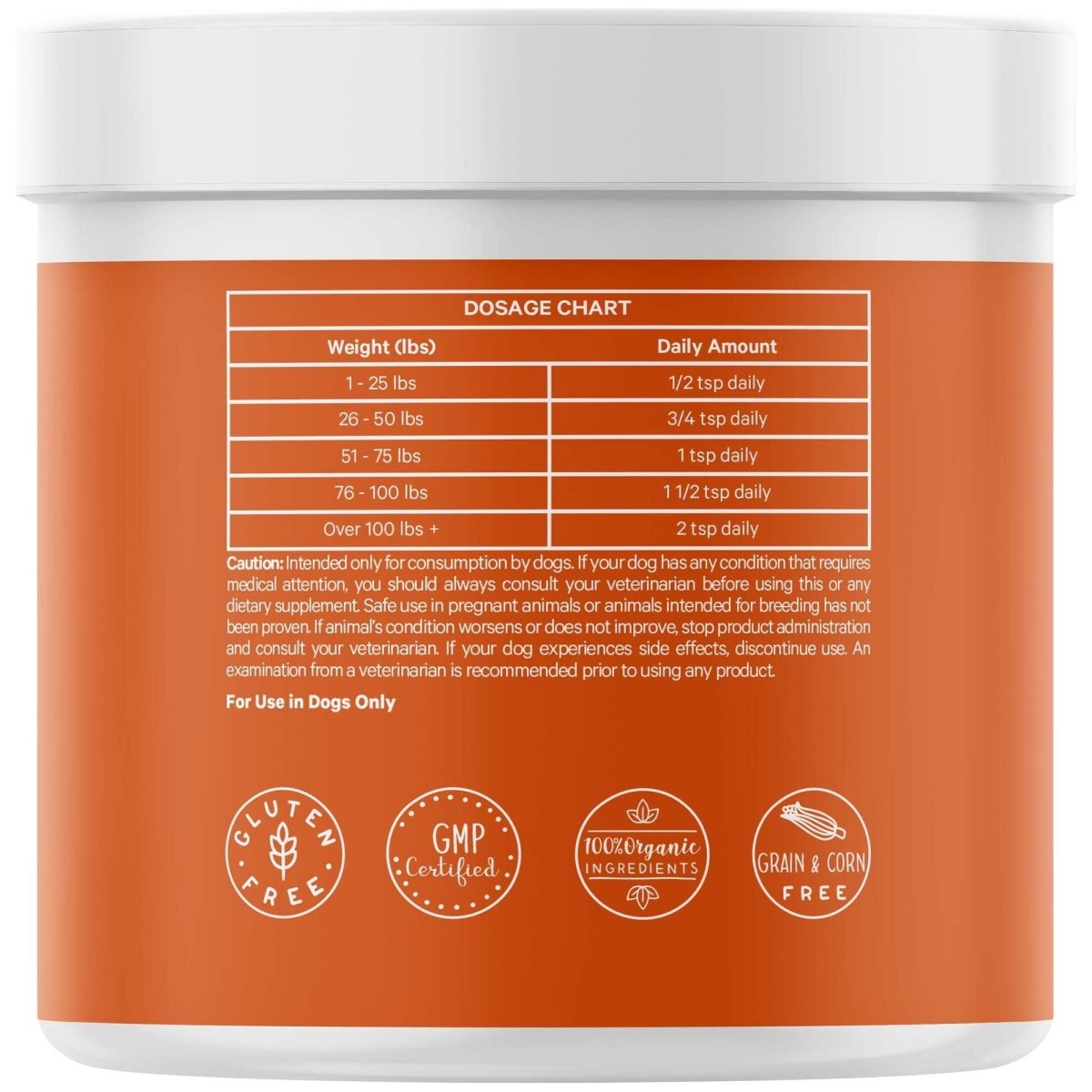 Codeage - DNA Pet Happy Immunity Organic Mushroom Mix - 3.5 oz.