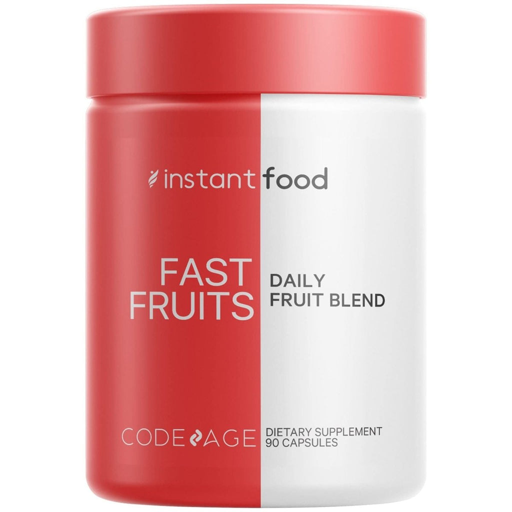 Codeage - Easy Veggies + Fast Fruits Bundle - 180 Capsules