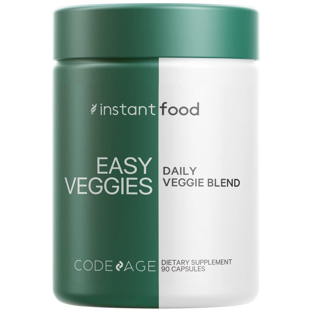 Codeage - Easy Veggies + Fast Fruits Bundle - 180 Capsules