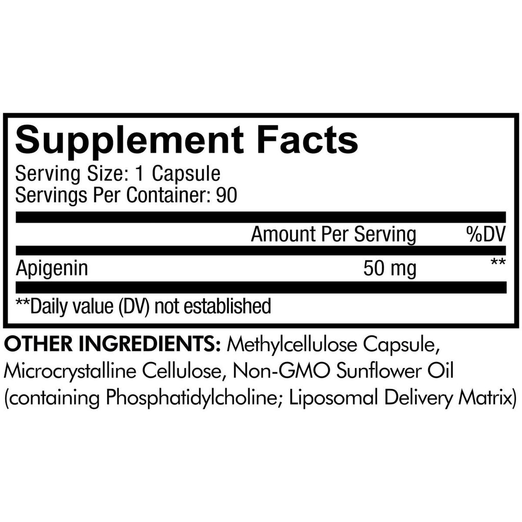 Codeage - Liposomal Apigenin 50 mg. - 90 Capsules