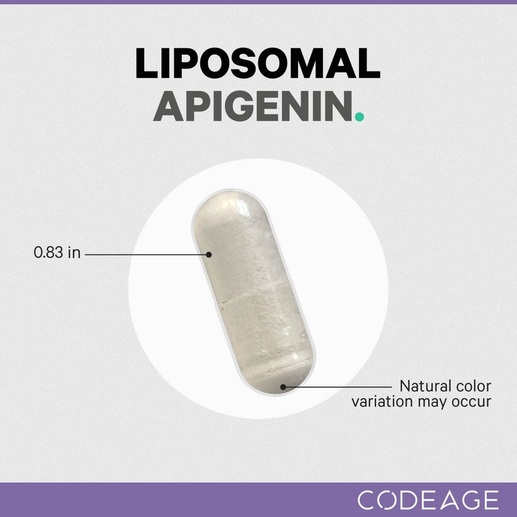 Codeage - Liposomal Apigenin 50 mg. - 90 Capsules