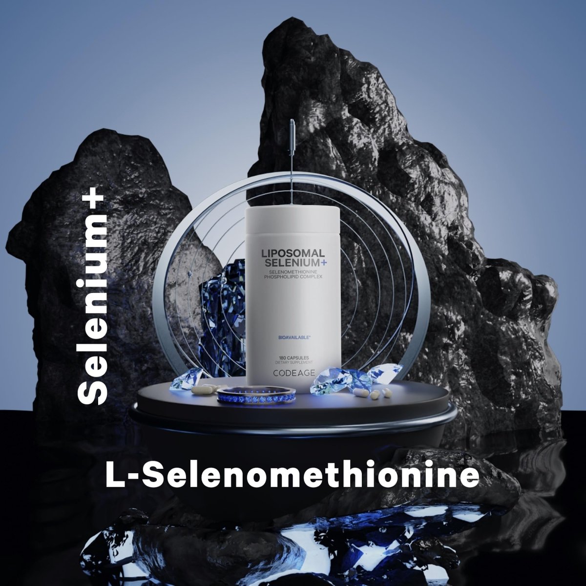 Codeage - Liposomal Selenium - 180 Capsules